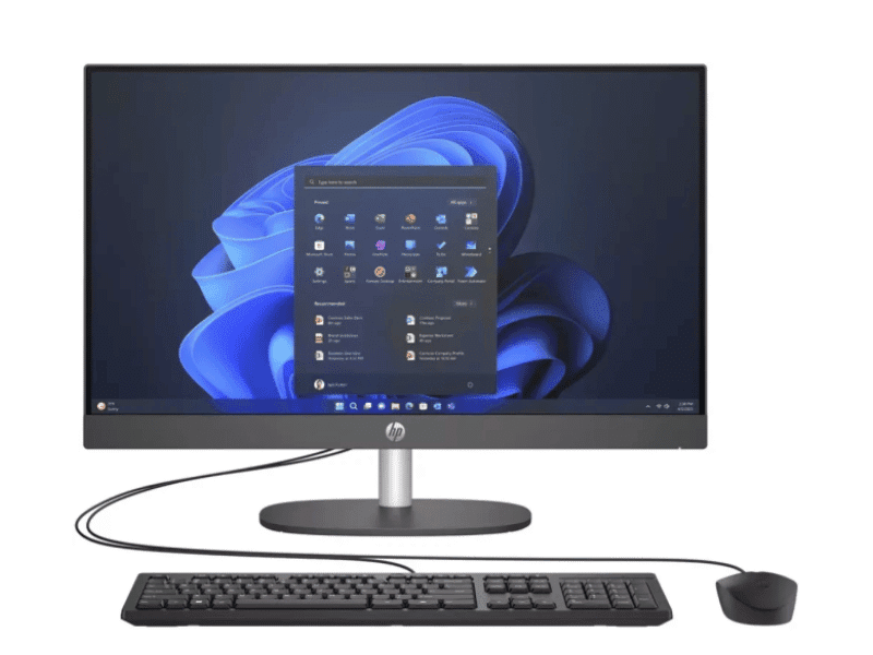 All In One HP 245 G10 / Ryzen 3 / 8GB RAM / 512GB SSD / 23.8" / Win11Pro / Office 2024 / Antivirus McAfee
