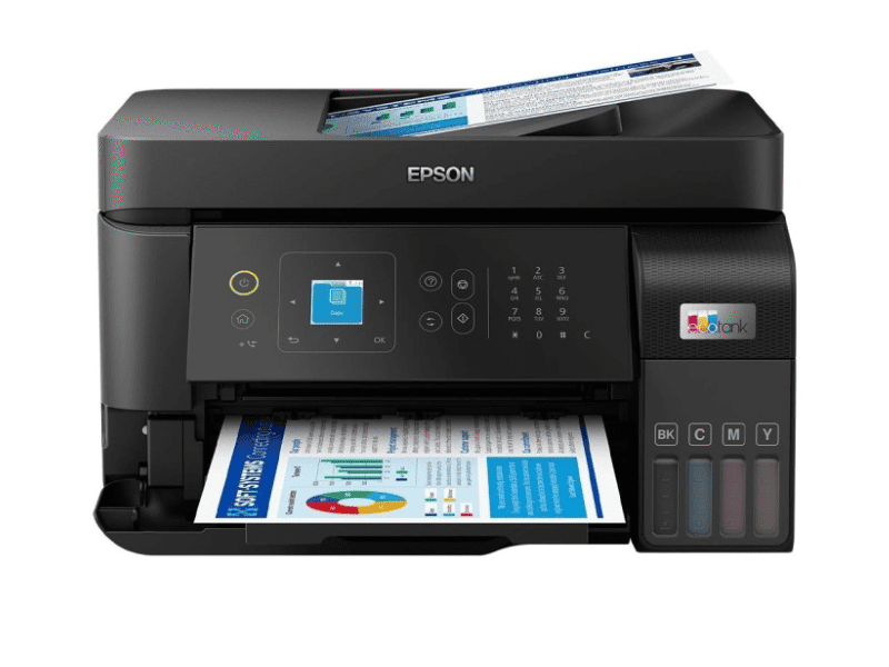 Impresora Multifuncional Tinta Continua EcoTank L5590, Wi-Fi, Ethernet