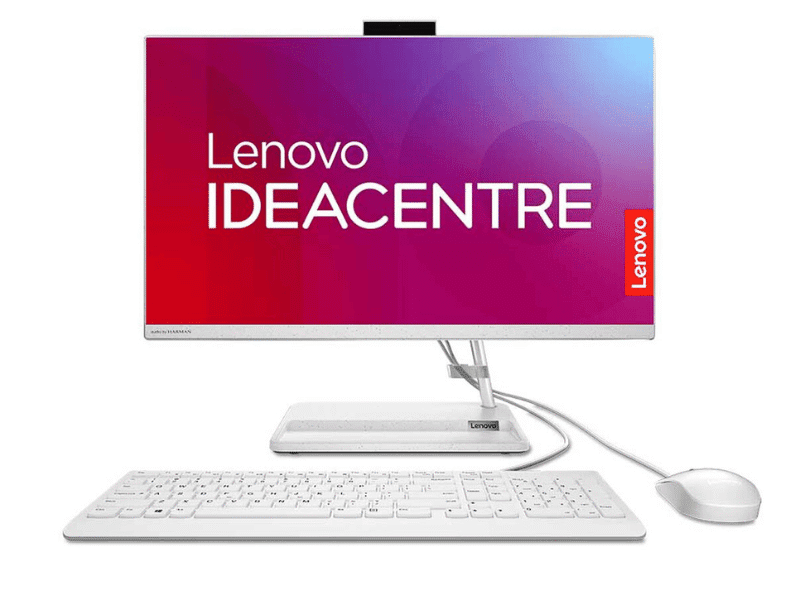 Computador Lenovo AIO IdeaCentre 3 Pentium Gold 8505 / Win11Pro / Office 2024 / Antivirus McAfee