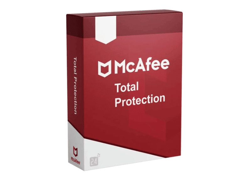 McAfee AntiVirus 2024 1 dispositivo 1 año