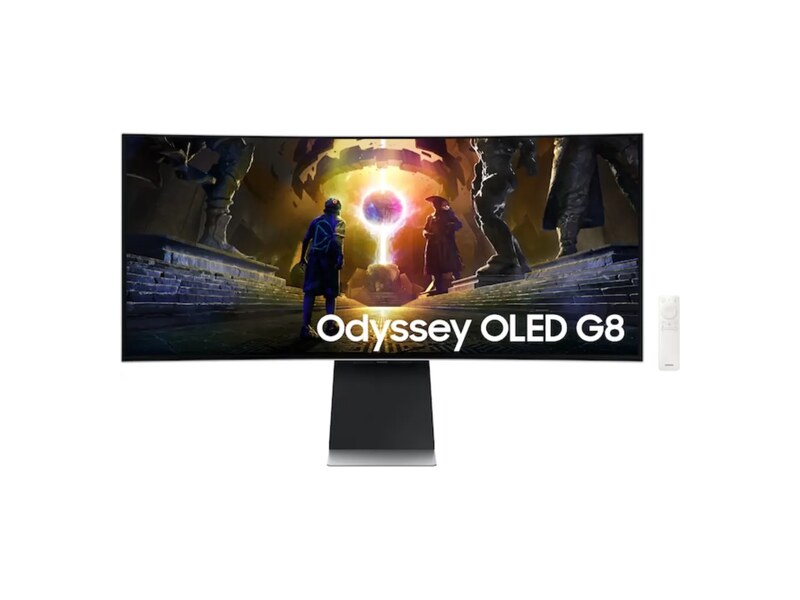 Monitor Gamer Curvo Samsung G85SD Odyssey OLED G8 34" WQHD 1440p WiFi Bt 175Hz