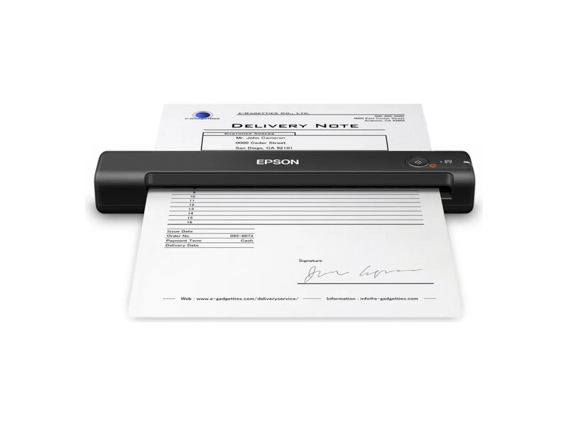 Escáner de Escritorio Portátil Epson WorkForce ES-50, 600dpi 5.5ppm USB 2.0