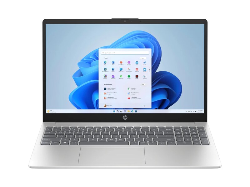 Notebook HP 15-fd0331 Intel Core 3 RAM 8GB SSD 512GB 15.6" FHD - Windows 11 Pro