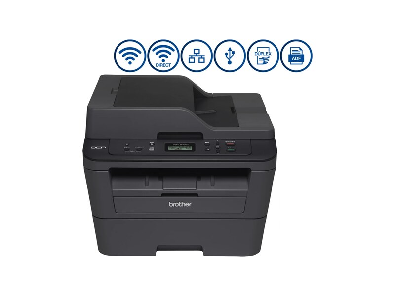 Impresora Multifunción Brother DCP-L2540DW Laser Monocromo Duplex WiFi LAN USB