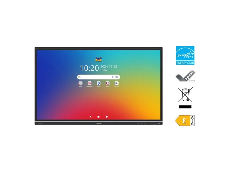 Monitor Interactivo ViewSonic ViewBoard 75" 4k UHD 3840*2160 LAN DP HDMI USB