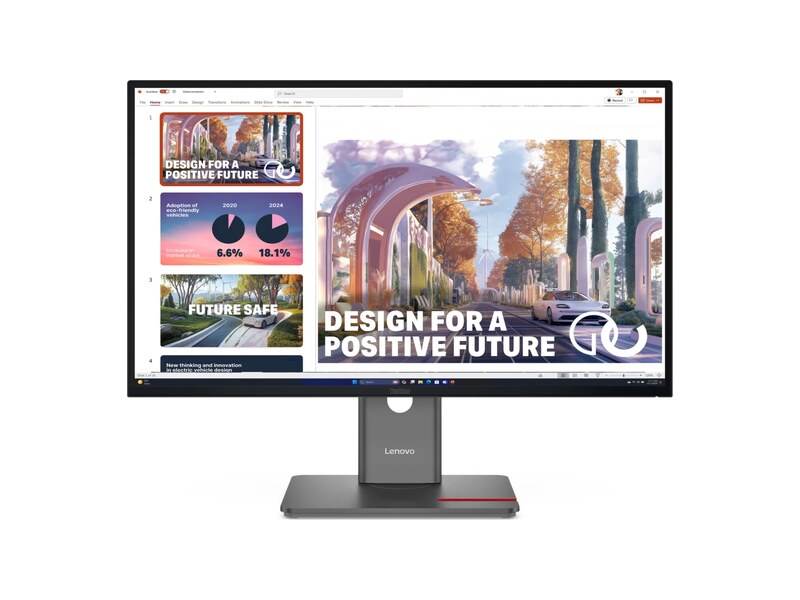 Monitor Lenovo ThinkVision P27QD-40 27" QHD 2560*1440 IPS DP HDMI USB-A/C LAN