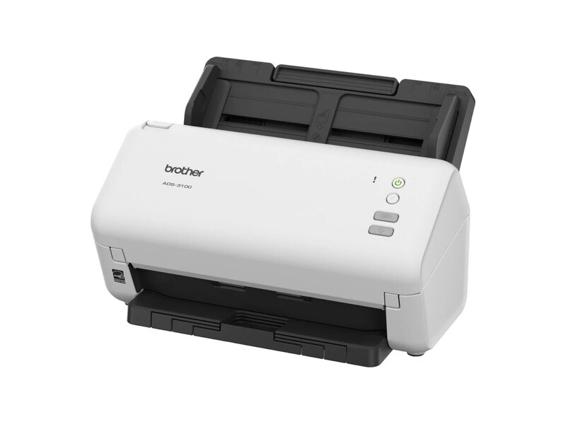 Escáner de Escritorio Brother ADS-3100 Dual 40/80ipm 600x600 ppp USB 3.0 ADF