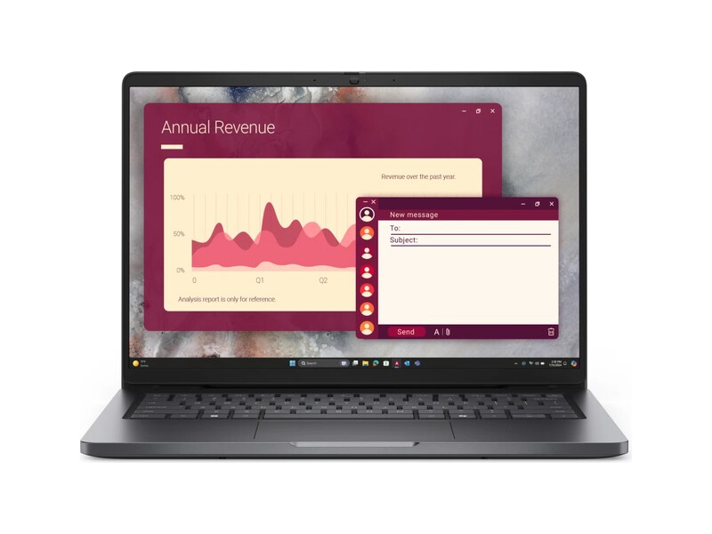 Notebook Dell Pro 14250 Core 5 120U RAM 16GB SSD 512GB 14" - Windows 11 Pro