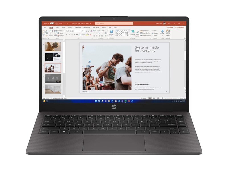 Notebook HP 245 G10 AMD Ryzen 3 7330U RAM 32GB SSD 4TB 14' - Windows 11 Pro