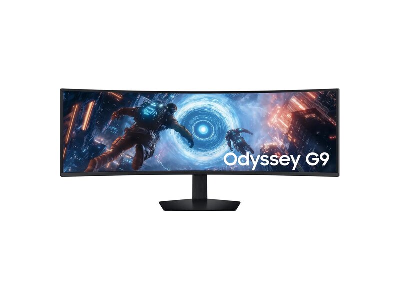 Monitor Gamer Curvo Samsung Odyssey G9 G91f 49" DQHD 5120*1440 DP HDMI VA 144Hz