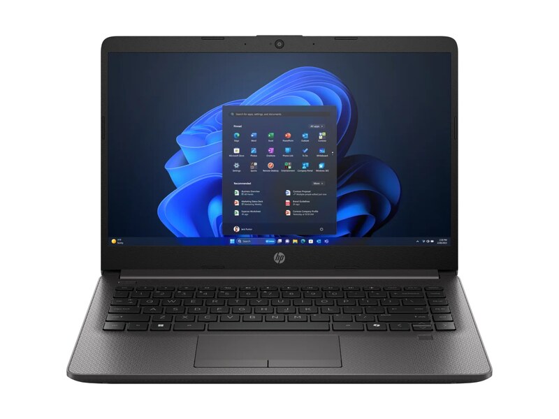 Notebook HP 240 G9 Intel Core 3 100U RAM 8GB SSD 256GB 14" - Windows 11 Pro