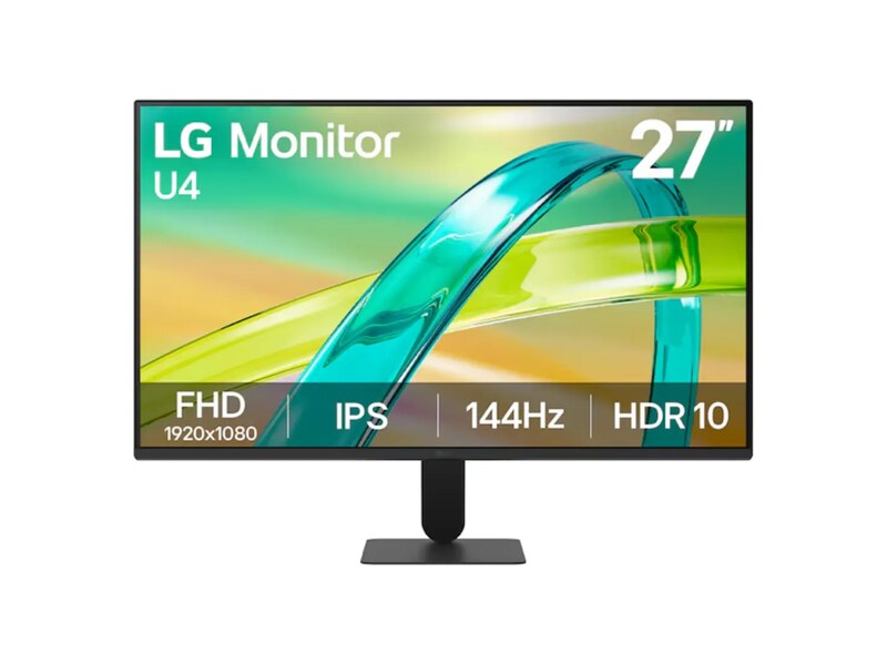 Monitor LG U4 27" FHD 1920*1080 IPS HDMI VGA Salida Auriculares 144Hz