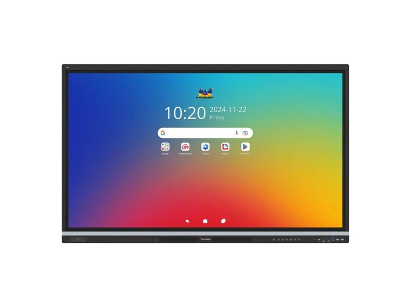 Monitor Interactivo Viewsonic IFP6551 65" 4K UHD3840*2160 LAN DP HDMI RS232