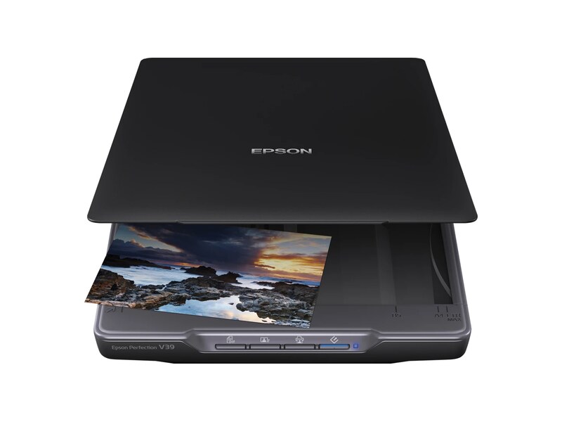 Escáner de Escritorio Epson Perfection V39 II, para fotografías 4800ppp USB