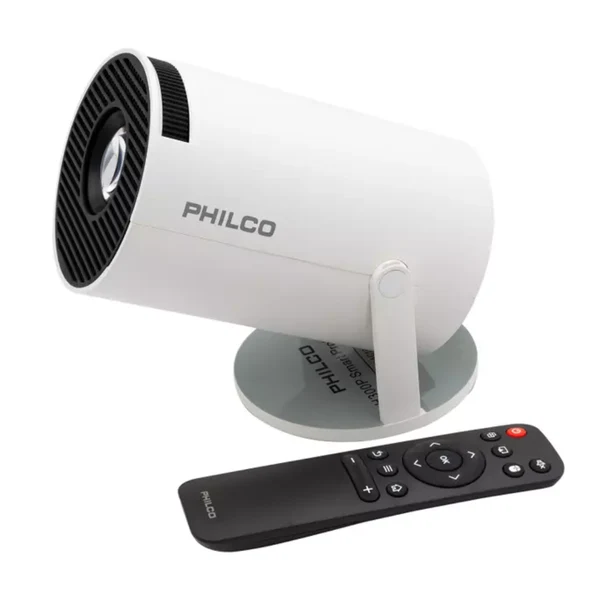 Proyector Philco H300 PRO, 4K Bluetooth5.0 USB HDMI Blanco